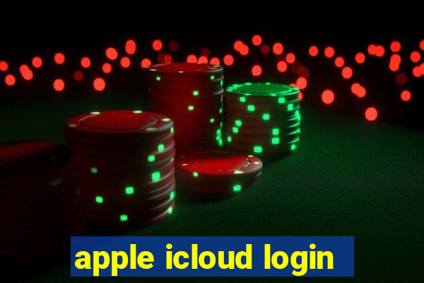 apple icloud login